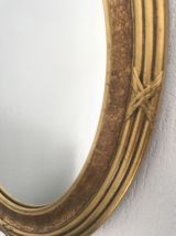 Miroir doré 