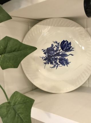 Assiette décorative en porcelaine de GIEN