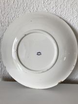 Assiette décorative en porcelaine de GIEN
