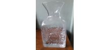 Grand vase vintage en verre