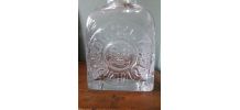 Grand vase vintage en verre