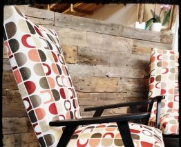 paire de fauteuil scandinave