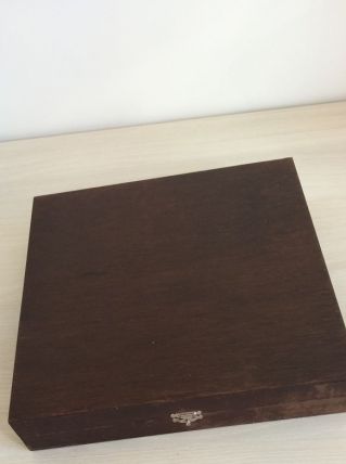 Coffret bois 6 couteaux et fourchettes à steack