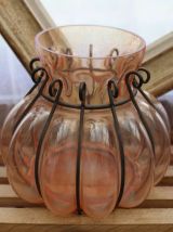 Vase en verre 