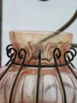 Vase en verre 