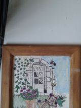 Peinture sur bois