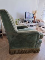 Fauteuils à frange vintage