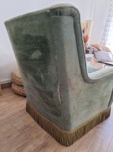 Fauteuils à frange vintage