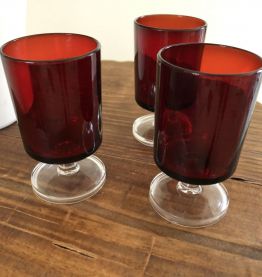 Verres à vin