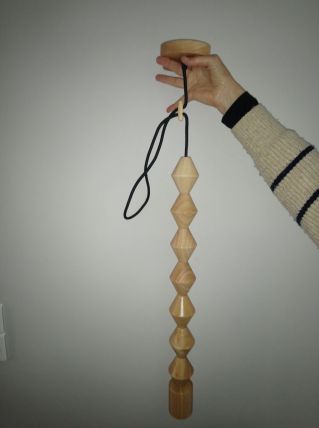 Suspension cdesign bois de chêne