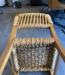 4 Chaises cordes vintage