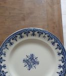 Assiette faïence de Rouen XIXeme