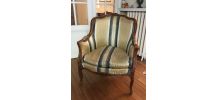 fauteuil bergère style louis XV