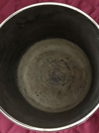 saut à champagne en argent