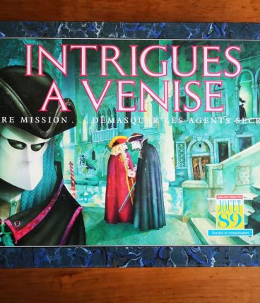 JEU DE SOCIETE - INTRIGUES A VENISE