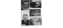collection de cartes vintage avec les stars de Hollywood