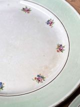 Set de 2 plats de service dépareillés