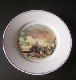 Deux assiettes commémoratives Révolution française. 