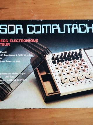 JEU D'ECHECS ELECTRONICS SENSOR COMPUTACHESS CXG 001 - 1981