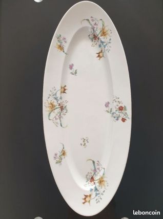 Plat à poissons rare vintage