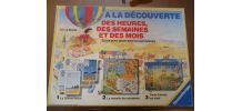 Ancien jeu société Découvertes, heures, semaines, mois, 