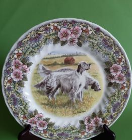 Deux assiettes made in England. 