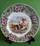 Deux assiettes made in England. 