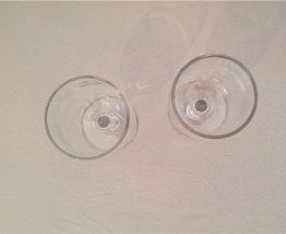 2 verres a vin 
