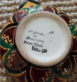 3 BOLS BRETONS EN FAIENCE
