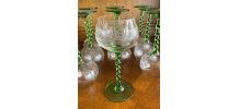 verres a vin d'alsace x9