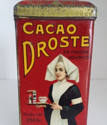 Boite en fer Cacao Droste ancienne