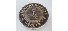 Boite métal 1930 vaseline blanche Volta 