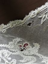 Ensemble de 6 napperons usés pour récup