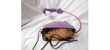 Lampe DIY téléphone années 60