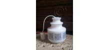 Jolie suspension vintage en opaline