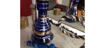 Narguilé égyptien ramené de voyage, en état de marche