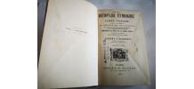 DICTIONNAIRE ETYMOLOGIQUE de 1896 