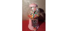 distributeur a chewing gum  xl  vintage fin 70s, degrader de
