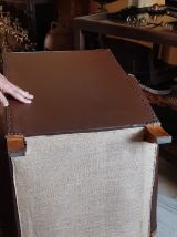 Fauteuil club simili cuir
