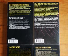 LOT DE 4 LIVRES - BLADE - JEFFREY LORD