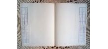 Ancien protège cahier publicitaire " Flan Marquise"