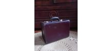 Ancien sac de médecin en cuir 