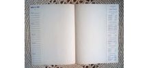 Ancien protège cahier publicitaire 