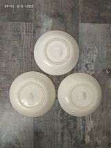 Assiettes creuses Digoin