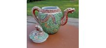 Théière &amp;amp; sucrier porcelaine japonaise  forme dragon, Kutomi