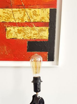 Lampe (projecteur cinéma Pathé Baby détourné)