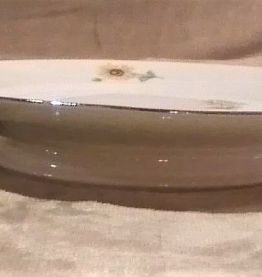 Charmant plat en porcelaine