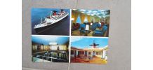 Lot 8 menus paquebot France 