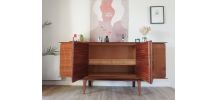 Enfilade vintage pieds compas