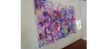 Encre sur papier Soirée Jazz du 9-6-73 - REJAS PABLO